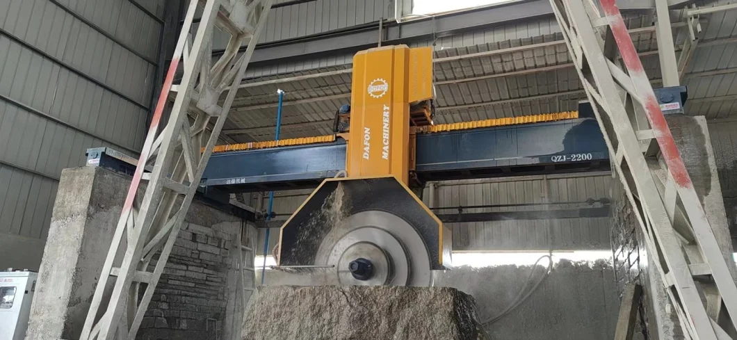 Best Automatic Granite Marble Kerbstone Production/Multi Blades Bridge Sawing Cutting Machine/Block Rock Limestone CNC Stone Edge Processing Cutter Suppliers