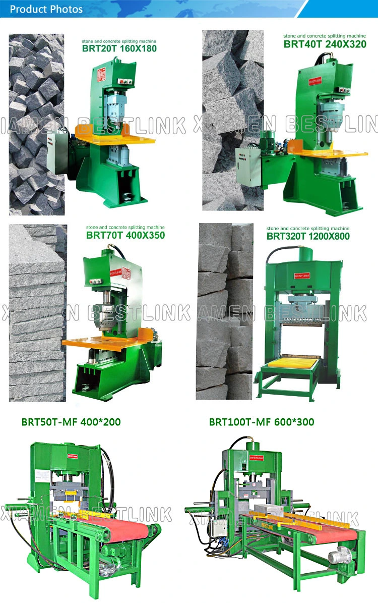 Natural Stone and Saw-Cut Face Stone Splitting Machine