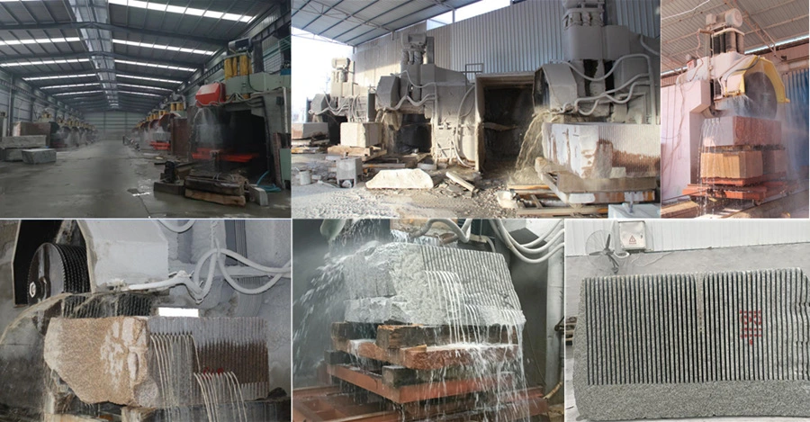 Factory Direct Sales Quarry Stone Cutting Machine with Blades Automatic Multi-Blade Hydraulic Stone Cutting Machine