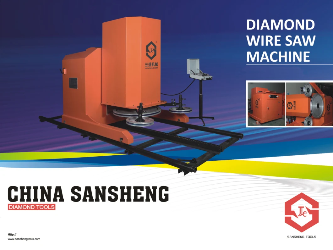 75kw Permanent Magnet Diamond Bead Wire Saw Machine with Excellent Performance