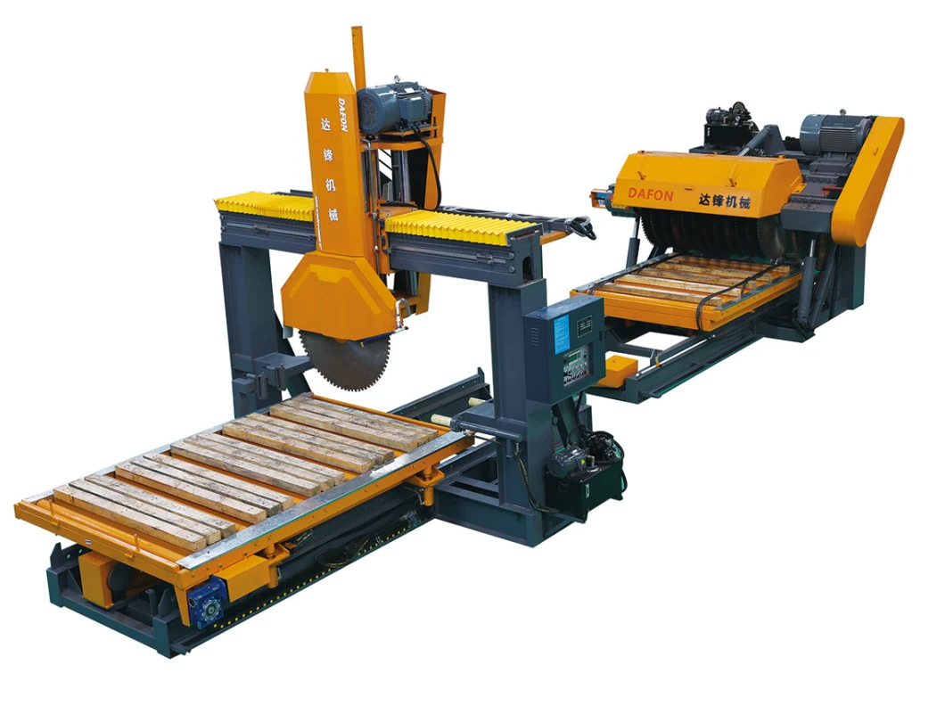 Dafon Multi Blades Kerbstone Roadside Stone Cutting Machine Full Line for Sale