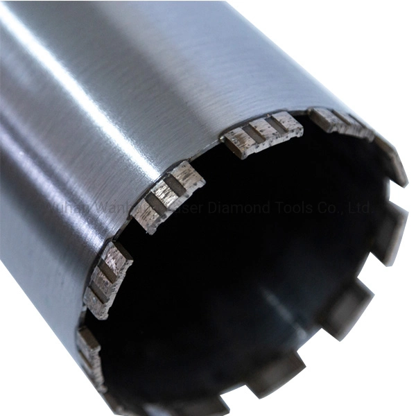 Laser Welded Diamond Core Drill Bit for Reinforced Concrete Wet Drilling