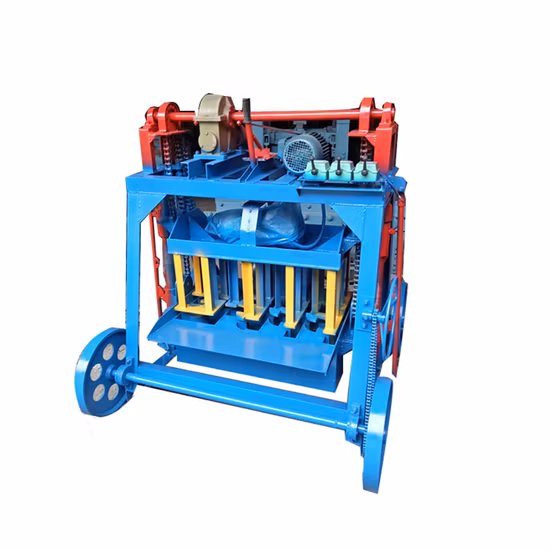 採石場石切断大理石建設用移動式レンガ製造機